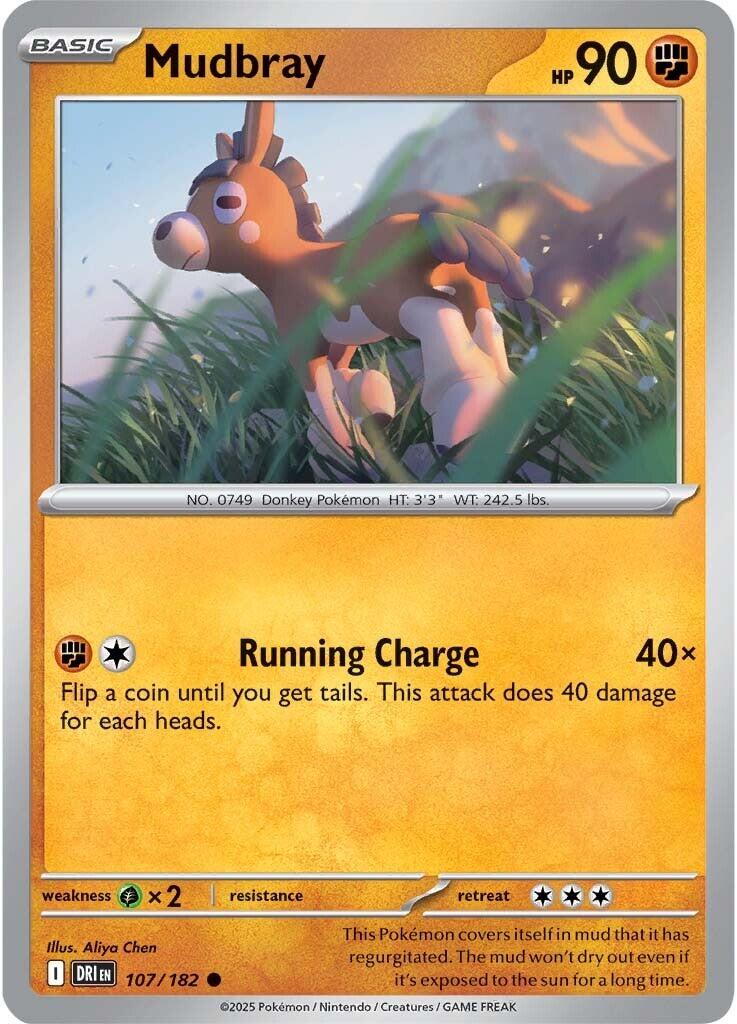 Mudbray (107/182) [Scarlet & Violet: Destined Rivals] | Gear Gaming Fayetteville