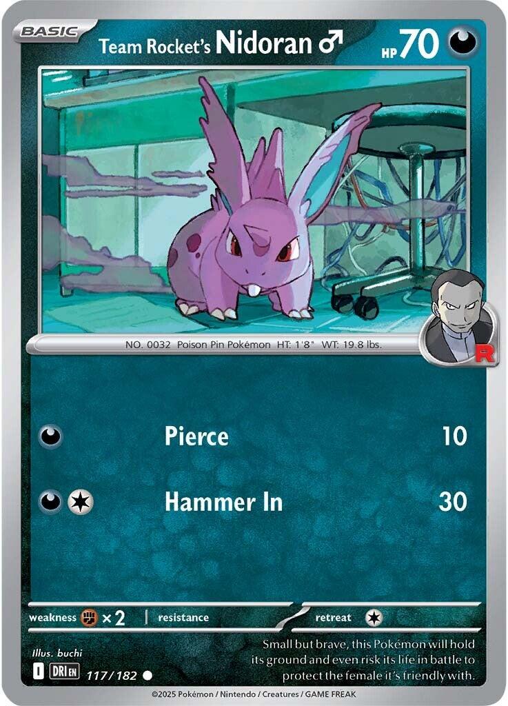 Team Rocket's Nidorand (117/182) [Scarlet & Violet: Destined Rivals] | Gear Gaming Fayetteville