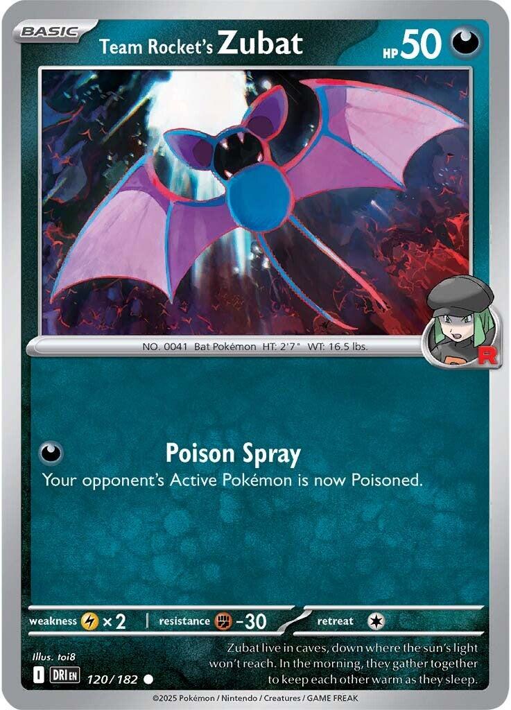 Team Rocket's Zubat (120/182) [Scarlet & Violet: Destined Rivals] | Gear Gaming Fayetteville