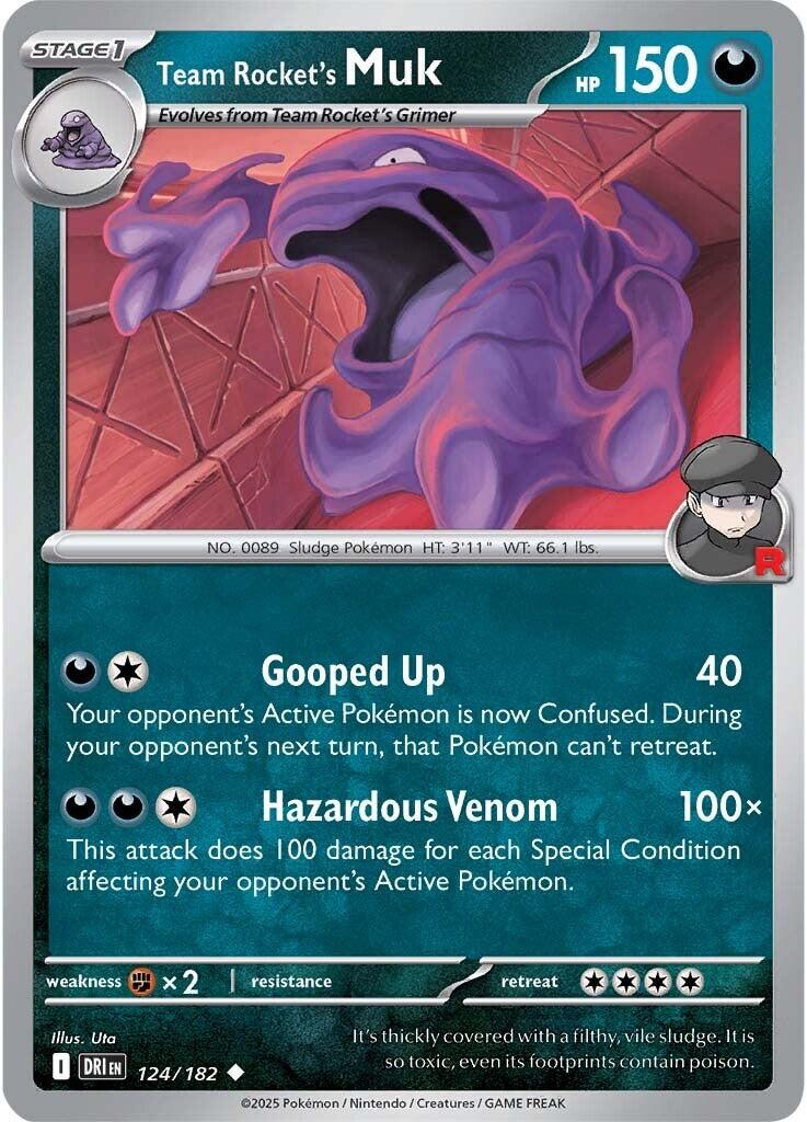 Team Rocket's Muk (124/182) [Scarlet & Violet: Destined Rivals] | Gear Gaming Fayetteville