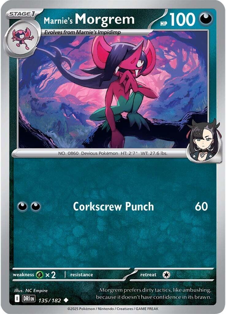 Marnie's Morgrem (135/182) [Scarlet & Violet: Destined Rivals] | Gear Gaming Fayetteville