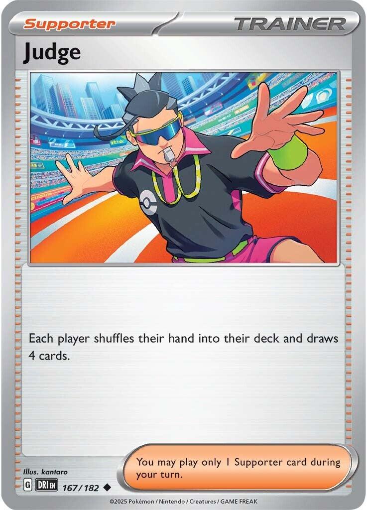 Judge (167/182) [Scarlet & Violet: Destined Rivals] | Gear Gaming Fayetteville
