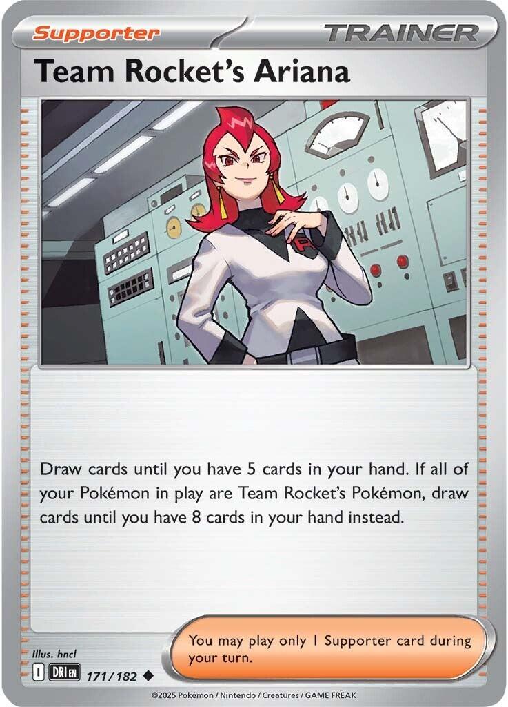 Team Rocket's Ariana (171/182) [Scarlet & Violet: Destined Rivals] | Gear Gaming Fayetteville