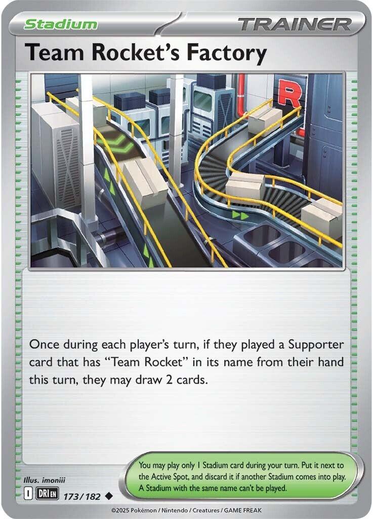 Team Rocket's Factory (173/182) [Scarlet & Violet: Destined Rivals] | Gear Gaming Fayetteville