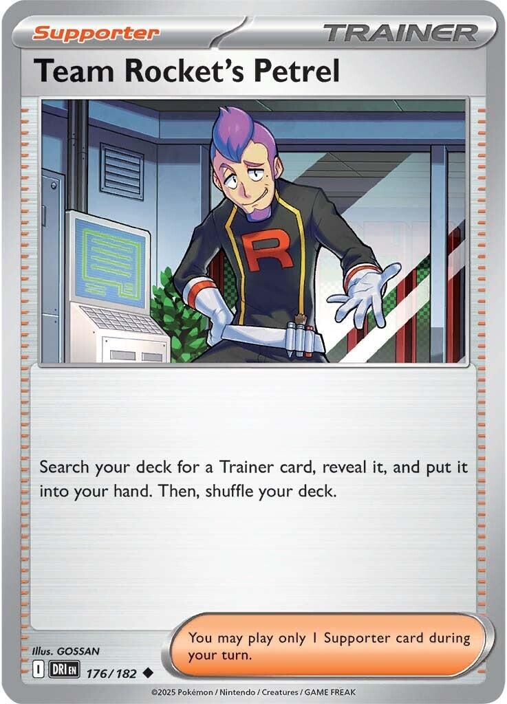 Team Rocket's Petrel (176/182) [Scarlet & Violet: Destined Rivals] | Gear Gaming Fayetteville