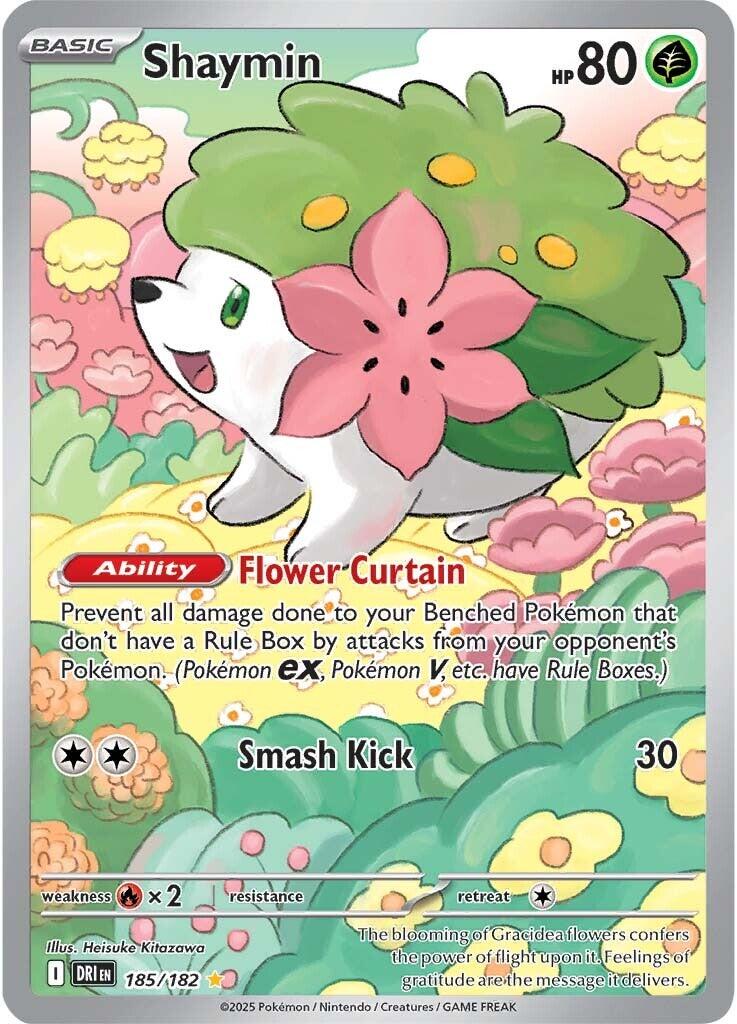 Shaymin (185/182) [Scarlet & Violet: Destined Rivals] | Gear Gaming Fayetteville