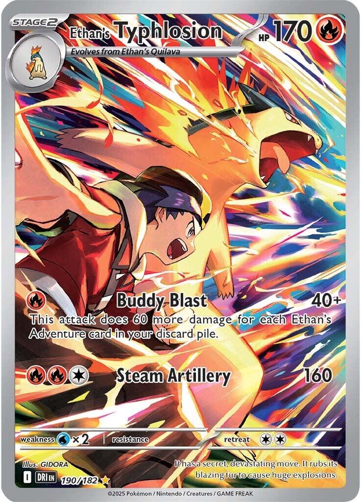 Ethan's Typhlosion (190/182) [Scarlet & Violet: Destined Rivals] | Gear Gaming Fayetteville