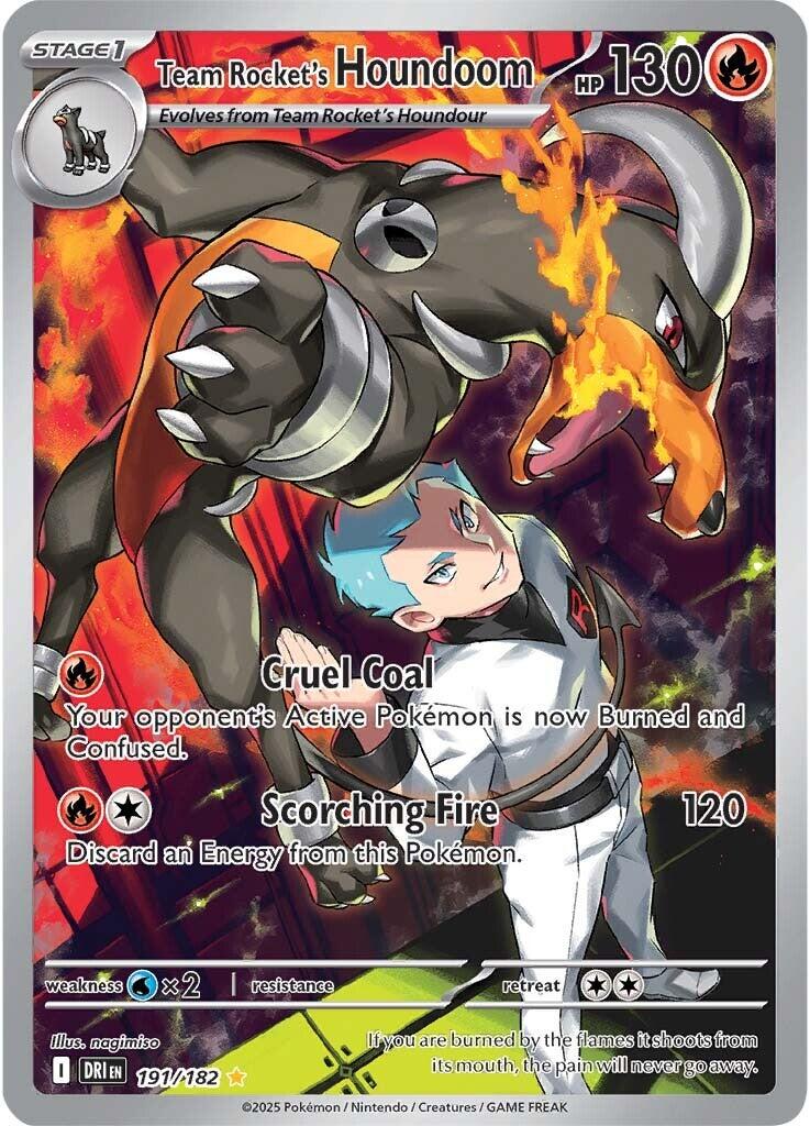 Team Rocket's Houndoom (191/182) [Scarlet & Violet: Destined Rivals] | Gear Gaming Fayetteville