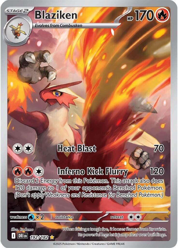 Blaziken (192/182) [Scarlet & Violet: Destined Rivals] | Gear Gaming Fayetteville