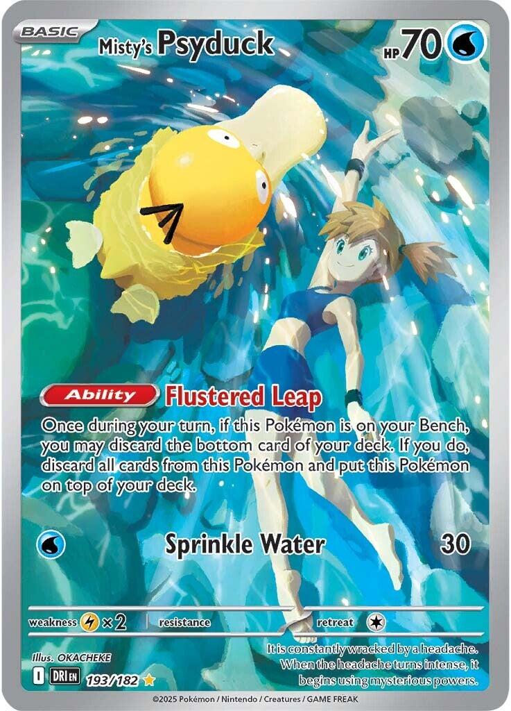 Misty's Psyduck (193/182) [Scarlet & Violet: Destined Rivals] | Gear Gaming Fayetteville