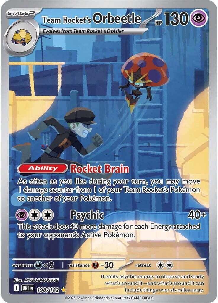 Team Rocket's Orbeetle (198/182) [Scarlet & Violet: Destined Rivals] | Gear Gaming Fayetteville