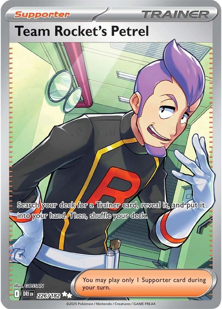 Team Rocket's Petrel (226/182) [Scarlet & Violet: Destined Rivals] | Gear Gaming Fayetteville