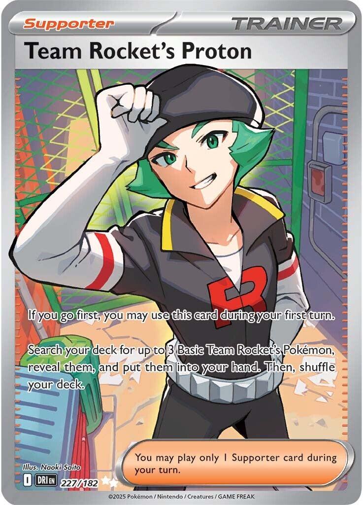 Team Rocket's Proton (227/182) [Scarlet & Violet: Destined Rivals] | Gear Gaming Fayetteville