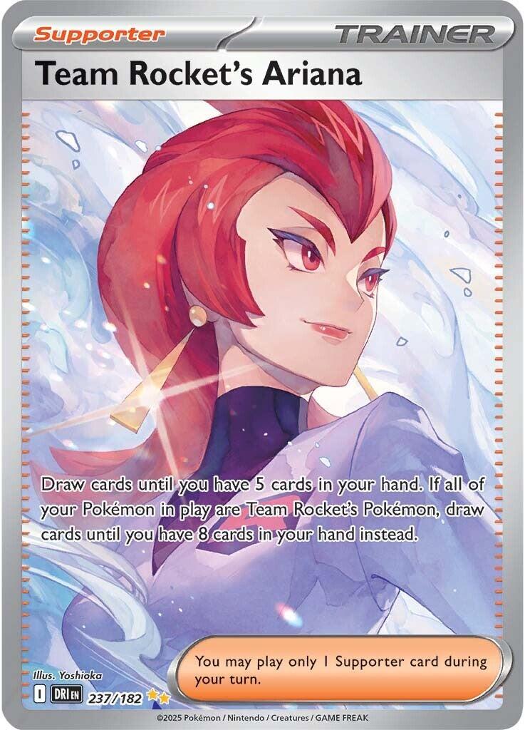 Team Rocket's Ariana (237/182) [Scarlet & Violet: Destined Rivals] | Gear Gaming Fayetteville