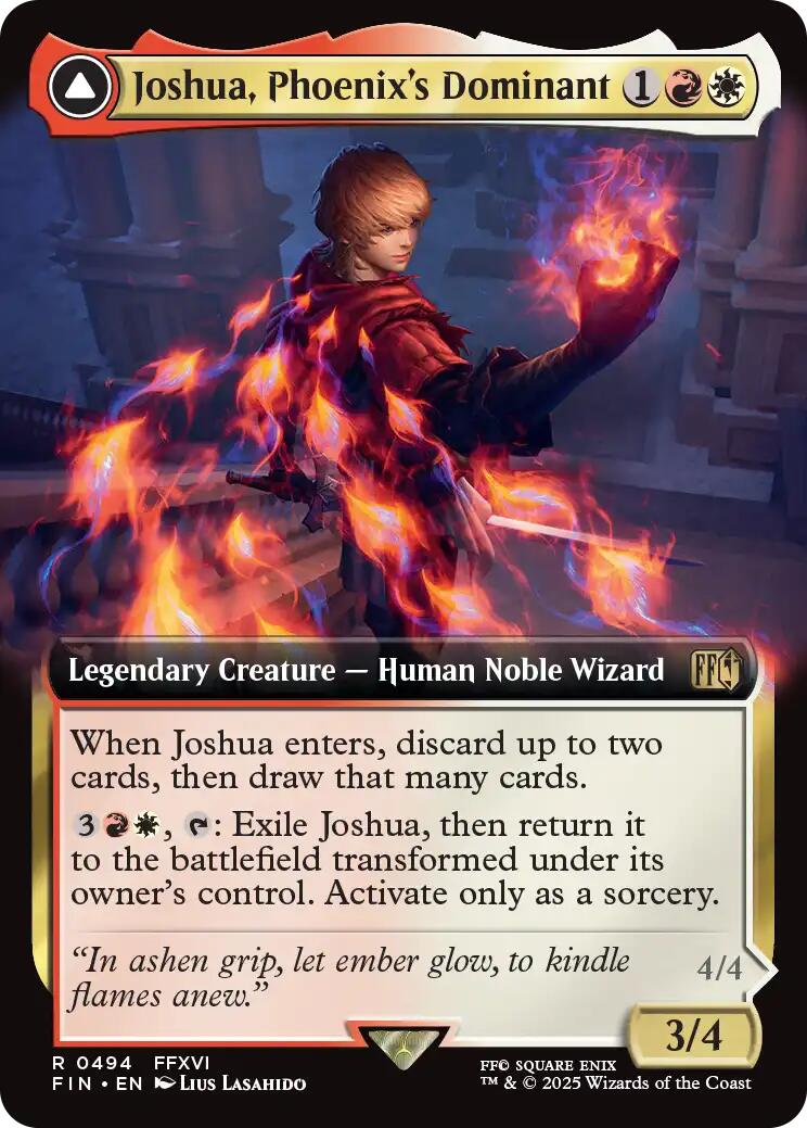 Joshua, Phoenix's Dominant (Extended Art) [FINAL FANTASY] | Gear Gaming Fayetteville