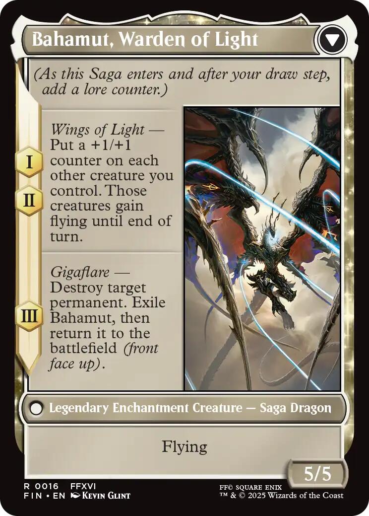 Dion, Bahamut's Dominant // Bahamut, Warden of Light [FINAL FANTASY] | Gear Gaming Fayetteville
