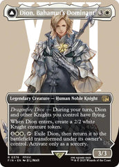 Dion, Bahamut's Dominant // Bahamut, Warden of Light (Borderless) [FINAL FANTASY] | Gear Gaming Fayetteville