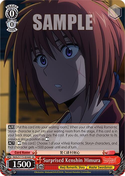 Surprised Kenshin Himura (SR) - [Rurouni Kenshin] | Gear Gaming Fayetteville