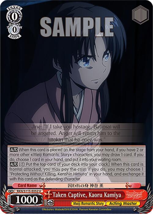 Taken Captive, Kaoru Kamiya - [Rurouni Kenshin] | Gear Gaming Fayetteville