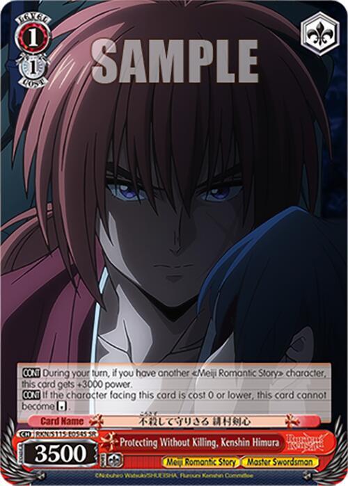 Protecting Without Killing, Kenshin Himura (SR) - [Rurouni Kenshin] | Gear Gaming Fayetteville