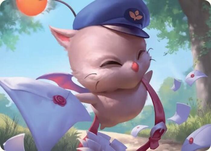 Delivery Moogle Art Card [FINAL FANTASY Art Series] | Gear Gaming Fayetteville