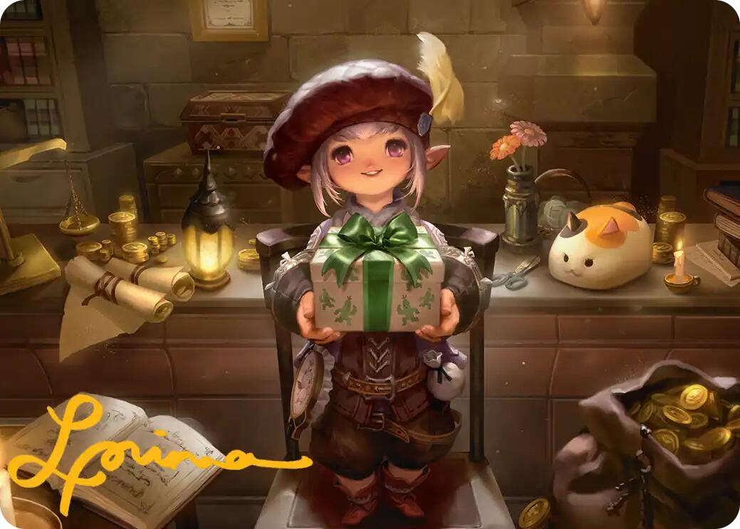 Tataru Taru Art Card (Gold-Stamped Signature) [FINAL FANTASY Art Series] | Gear Gaming Fayetteville