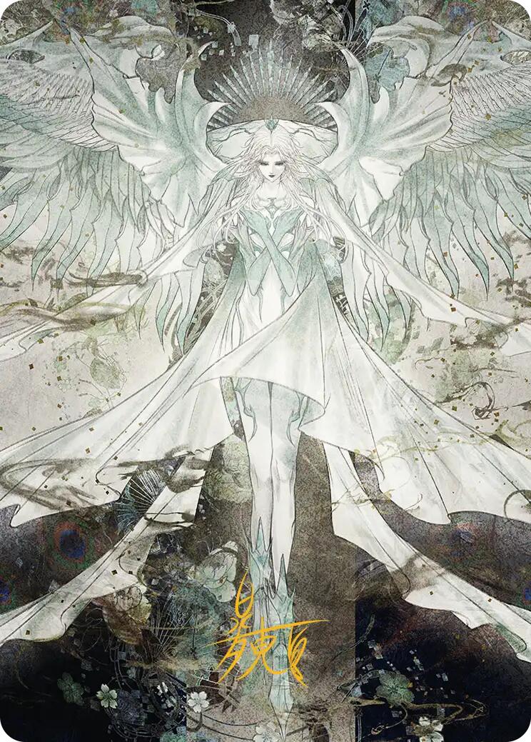 Hydaelyn, the Mothercrystal Art Card (Gold-Stamped Signature) [FINAL FANTASY Art Series] | Gear Gaming Fayetteville