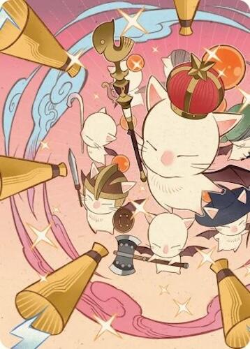 Summon: Good King Mog XII Art Card [FINAL FANTASY Art Series] | Gear Gaming Fayetteville