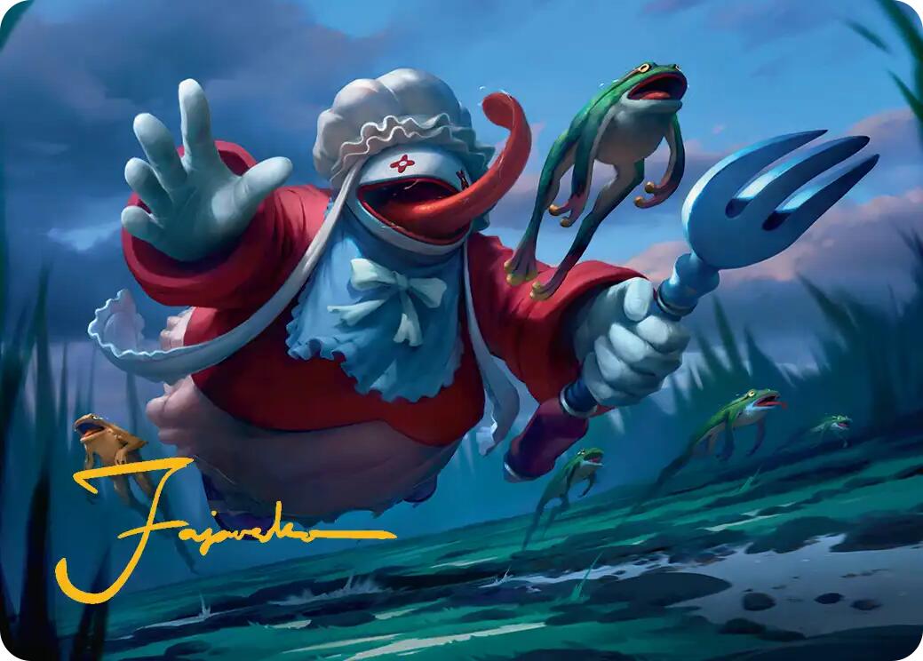 Quina, Qu Gourmet Art Card (Gold-Stamped Signature) [FINAL FANTASY Art Series] | Gear Gaming Fayetteville