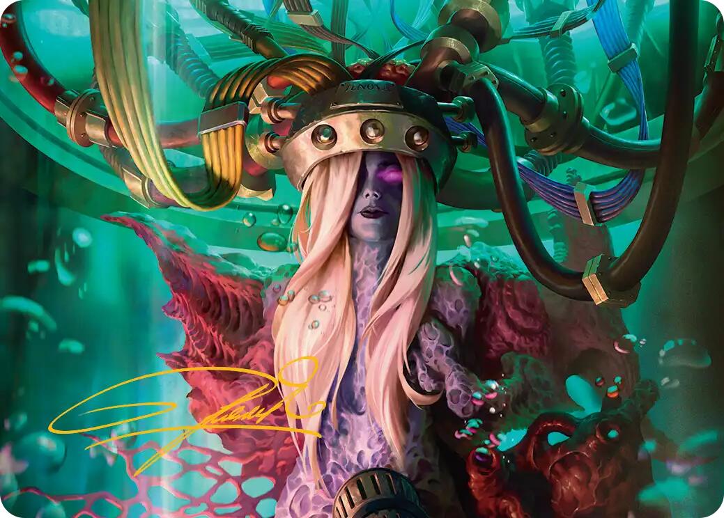 Jenova, Ancient Calamity Art Card (Gold-Stamped Signature) [FINAL FANTASY Art Series] | Gear Gaming Fayetteville
