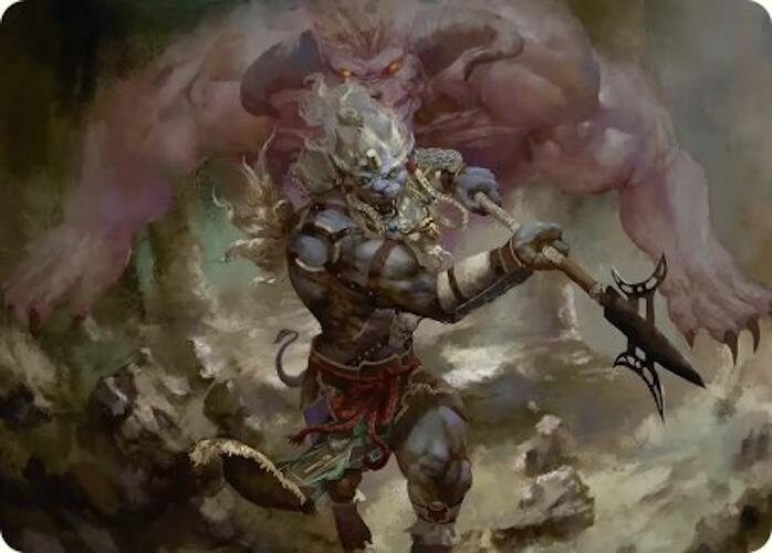 Kimahri, Valiant Guardian Art Card [FINAL FANTASY Art Series] | Gear Gaming Fayetteville