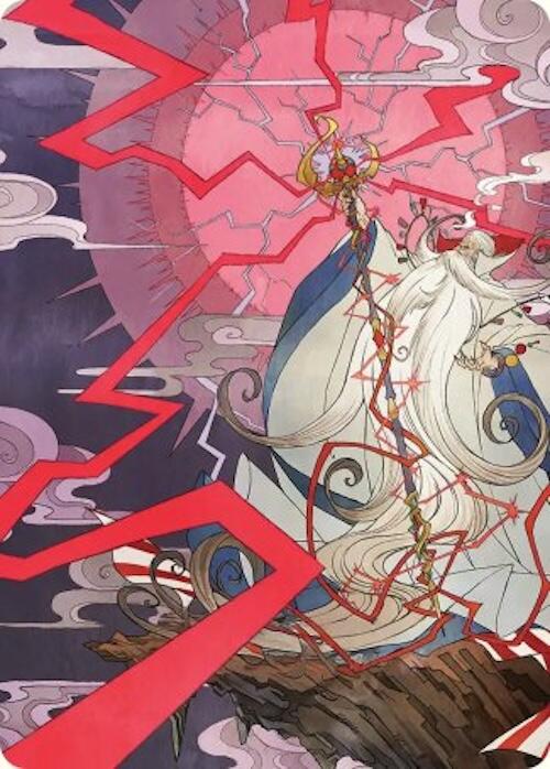 Summon: Esper Ramuh Art Card [FINAL FANTASY Art Series] | Gear Gaming Fayetteville