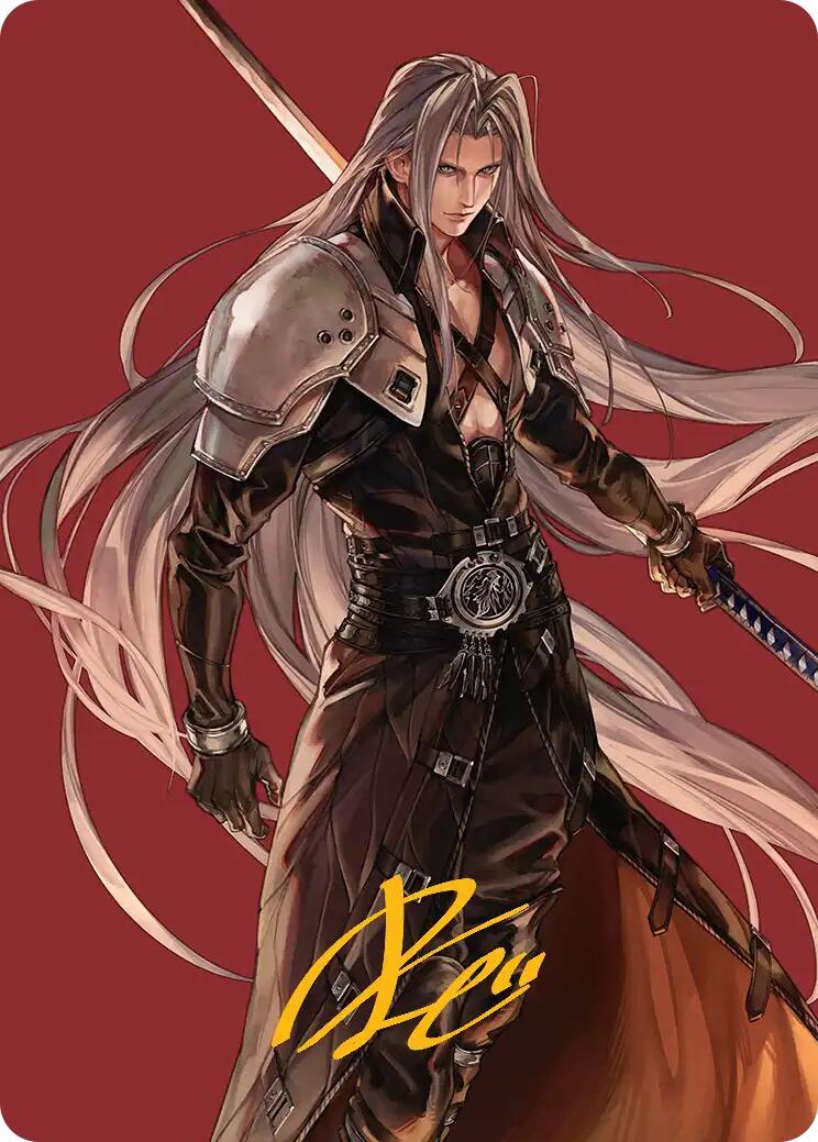 Sephiroth, Fabled SOLDIER Art Card (Gold-Stamped Signature) [FINAL FANTASY Art Series] | Gear Gaming Fayetteville
