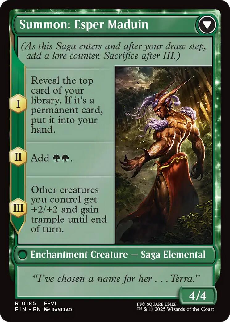 Esper Origins // Summon: Esper Maduin [FINAL FANTASY] | Gear Gaming Fayetteville