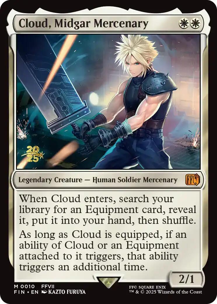 Cloud, Midgar Mercenary [FINAL FANTASY Prerelease Promo] | Gear Gaming Fayetteville