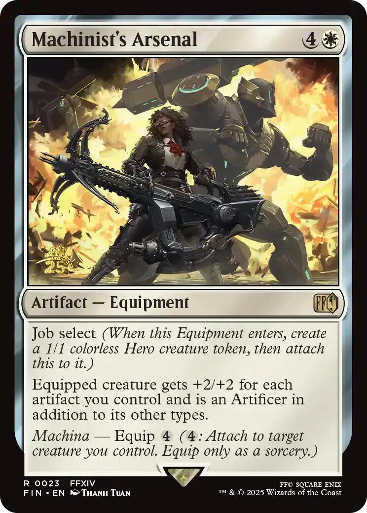Machinist's Arsenal [FINAL FANTASY Prerelease Promo] | Gear Gaming Fayetteville
