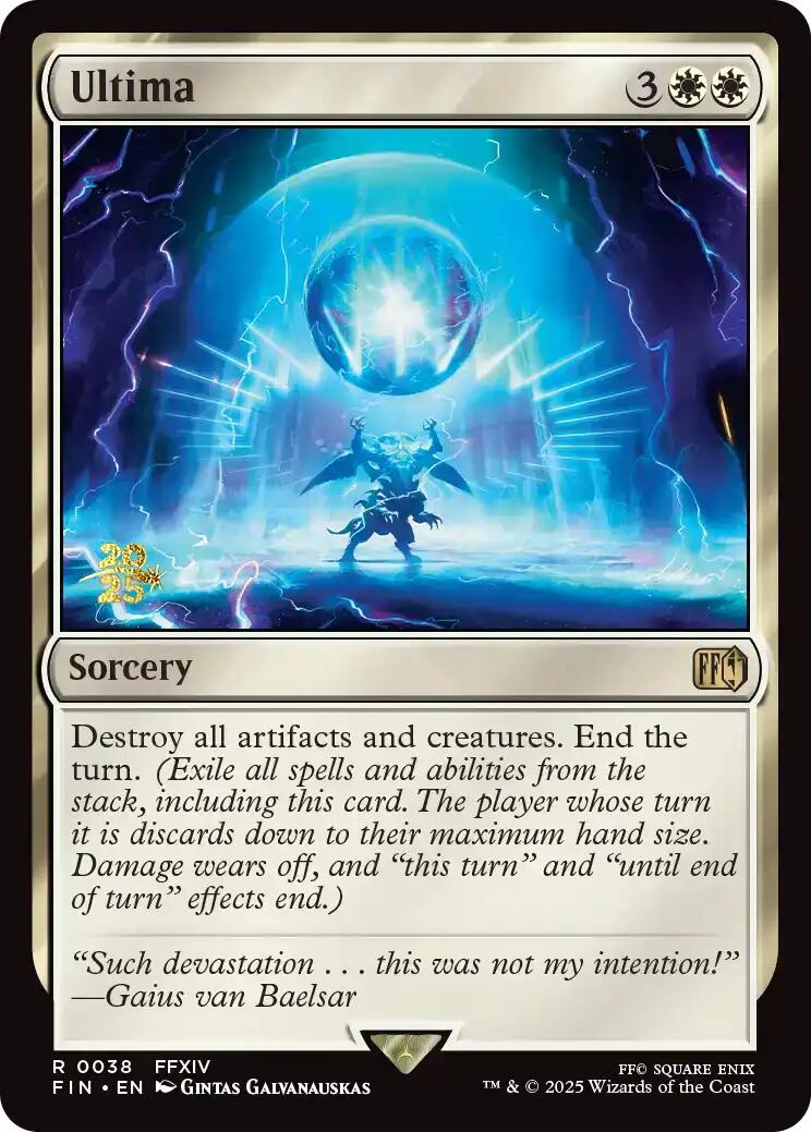 Ultima [FINAL FANTASY Prerelease Promo] | Gear Gaming Fayetteville