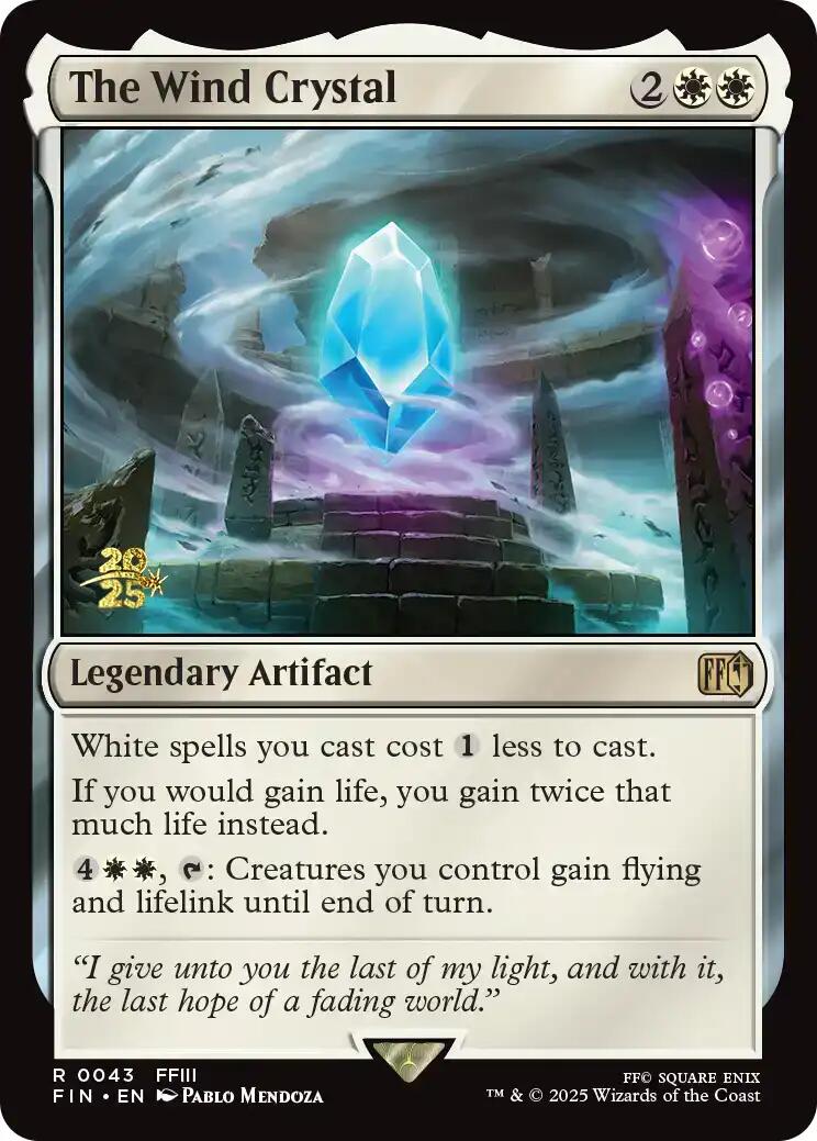 The Wind Crystal [FINAL FANTASY Prerelease Promo] | Gear Gaming Fayetteville