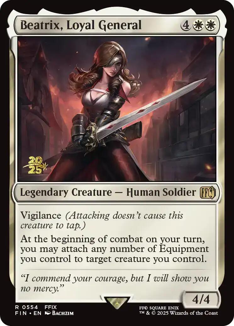 Beatrix, Loyal General [FINAL FANTASY Prerelease Promo] | Gear Gaming Fayetteville