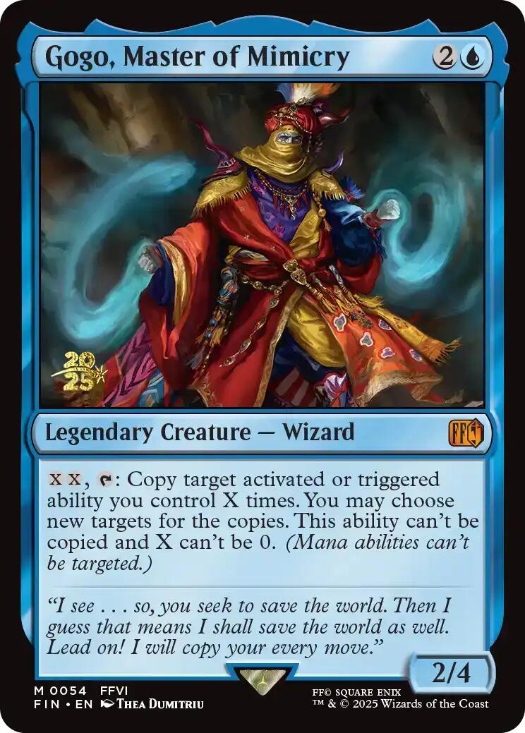 Gogo, Master of Mimicry [FINAL FANTASY Prerelease Promo] | Gear Gaming Fayetteville