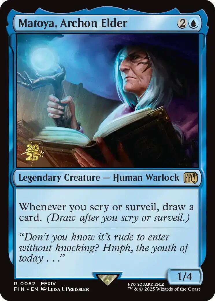 Matoya, Archon Elder [FINAL FANTASY Prerelease Promo] | Gear Gaming Fayetteville