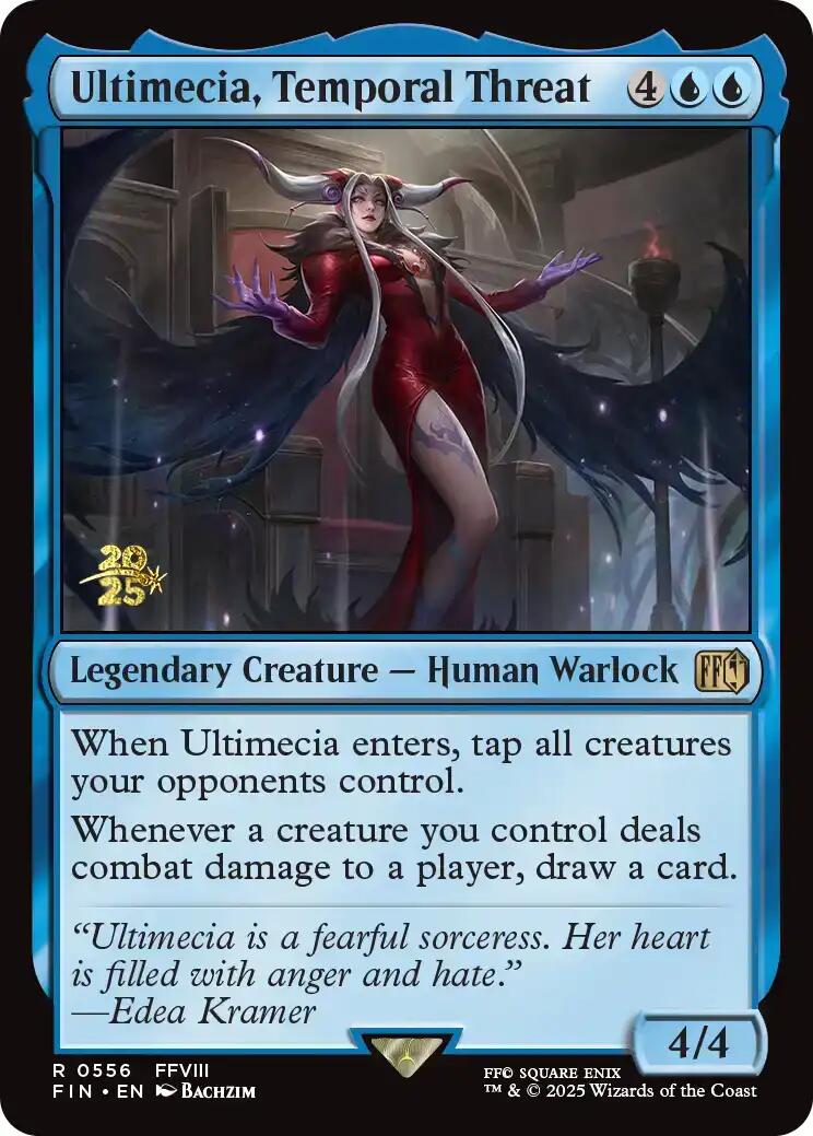 Ultimecia, Temporal Threat [FINAL FANTASY Prerelease Promo] | Gear Gaming Fayetteville