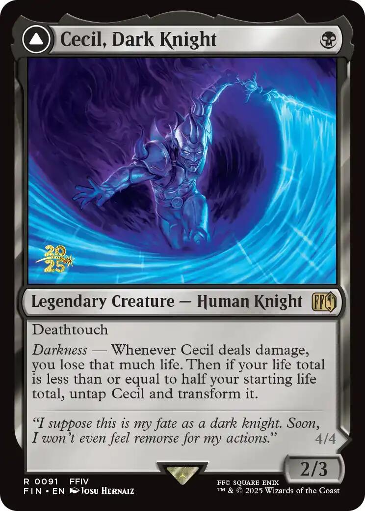 Cecil, Dark Knight [FINAL FANTASY Prerelease Promo] | Gear Gaming Fayetteville