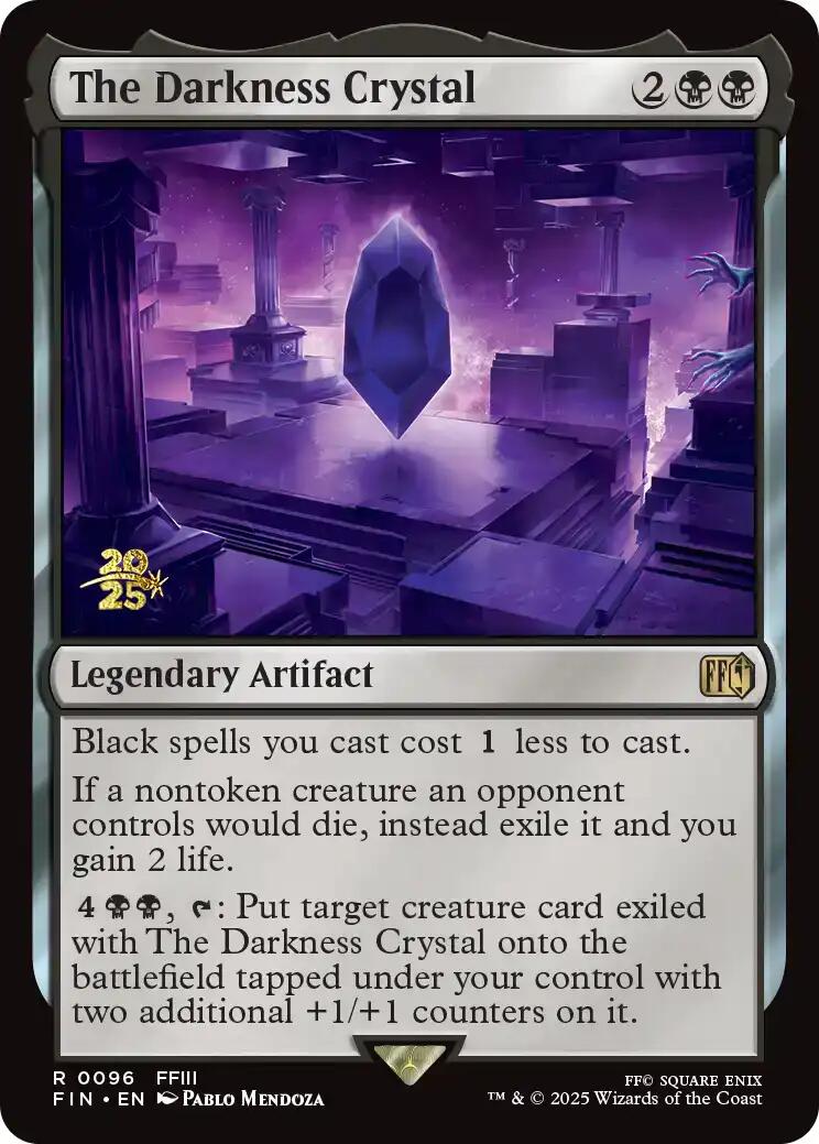 The Darkness Crystal [FINAL FANTASY Prerelease Promo] | Gear Gaming Fayetteville