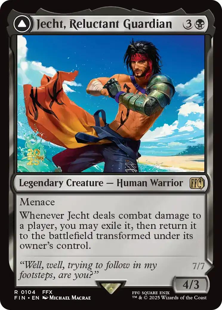 Jecht, Reluctant Guardian // Braska's Final Aeon [FINAL FANTASY Prerelease Promo] | Gear Gaming Fayetteville