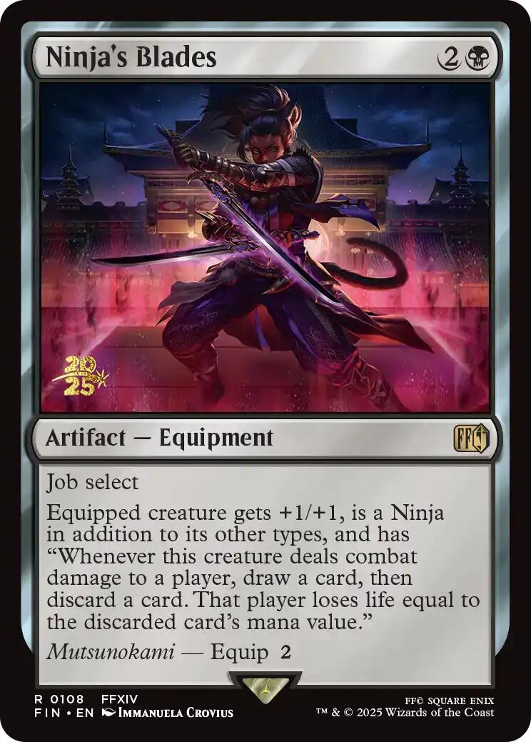 Ninja's Blades [FINAL FANTASY Prerelease Promo] | Gear Gaming Fayetteville