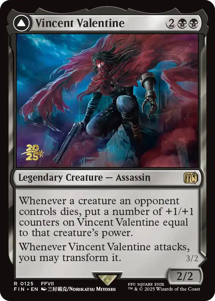 Vincent Valentine // Galian Beast [FINAL FANTASY Prerelease Promo] | Gear Gaming Fayetteville