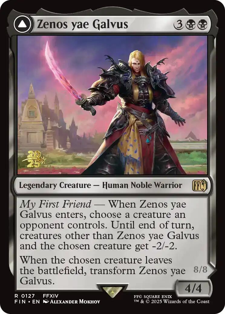 Zenos yae Galvus // Shinryu, Transcendent Rival [FINAL FANTASY Prerelease Promo] | Gear Gaming Fayetteville