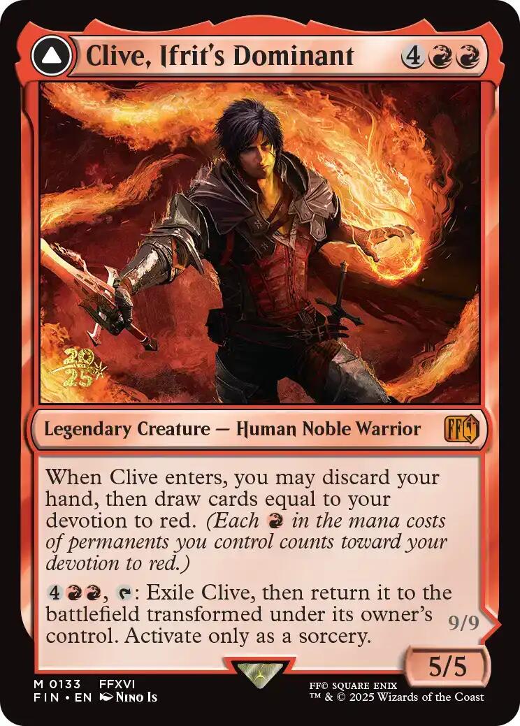 Clive, Ifrit's Dominant [FINAL FANTASY Prerelease Promo] | Gear Gaming Fayetteville