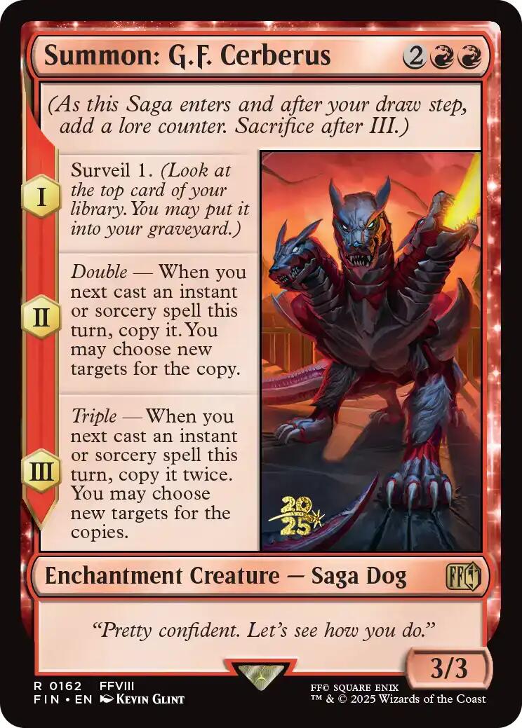 Summon: G.F. Cerberus [FINAL FANTASY Prerelease Promo] | Gear Gaming Fayetteville